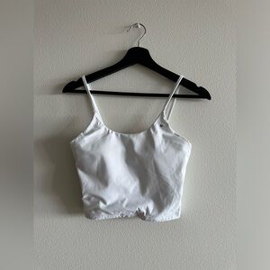 Love Fitness Apparel - Mauka Loose Crop Top in White  M